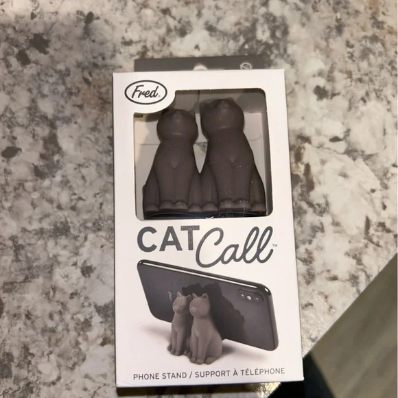 Cat phone stand