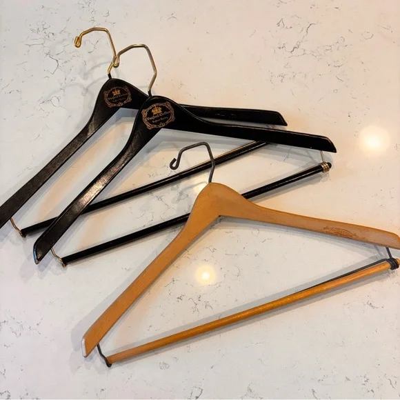 Vintage Batts Wood Hangers