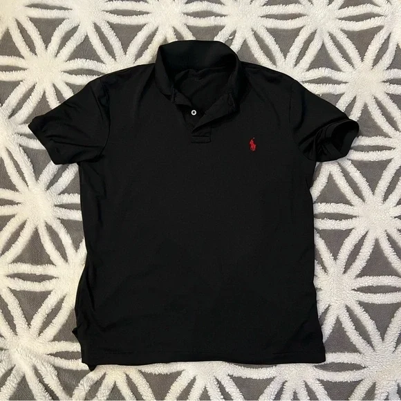 Polo Ralph Lauren Shirt - Size Medium- Black