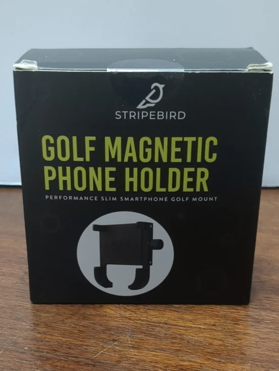 New Stripebird Blue Slim Golf Cart Magnetic Phone Holder