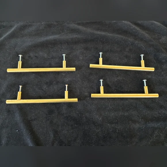 Brass Finish Drawer Pulls 7.5
