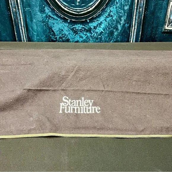 Stanley Furniture Brown Felt Silverware/Flatware Holder
