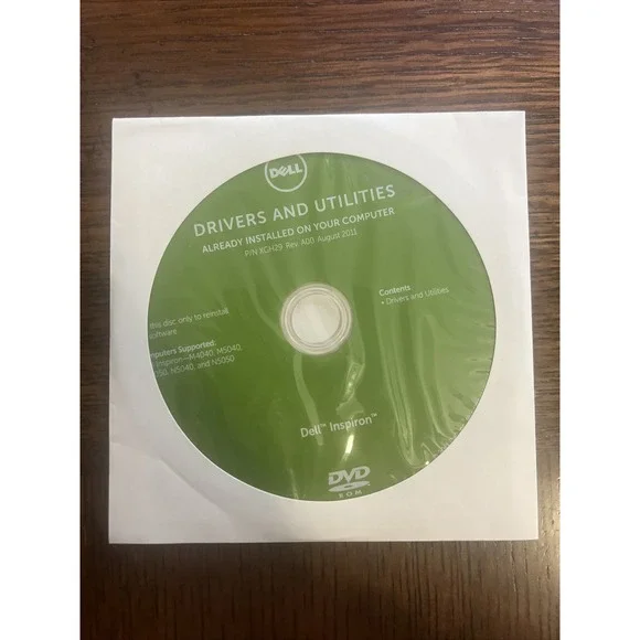 Dell Inspiron N4110 Drivers & Utilities 2011 DVD Never Opened New.