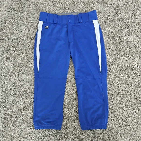 NWOT Champion Royal Blue Baseball Softball Pants MENS Large Sports Practice