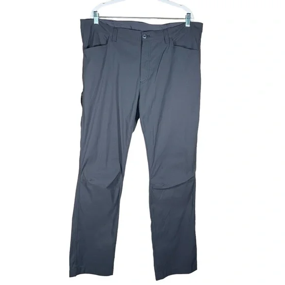 Eddie Bauer Men’s Tech Pant Golf Casual Dark Gray Nylon Blend 40 X 32