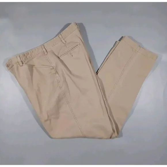 Tommy‎ Hilfiger Pants Mens 36x32 Khaki Corduroy Wide Leg Authentic Issue