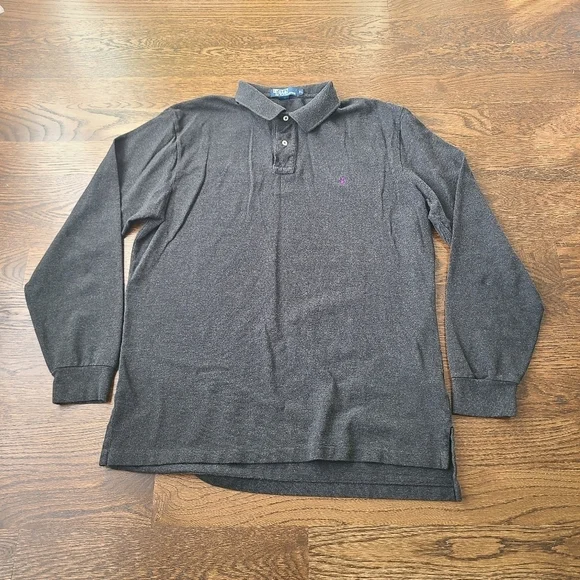 Vintage Polo Ralph Lauren Men's Polo shirt size XL Long Sleeve