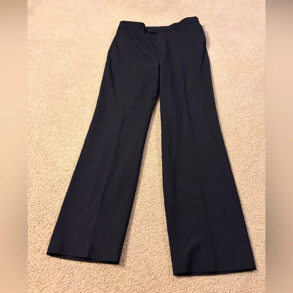 Stafford Men's Classic Fit Blue Dress Trousers