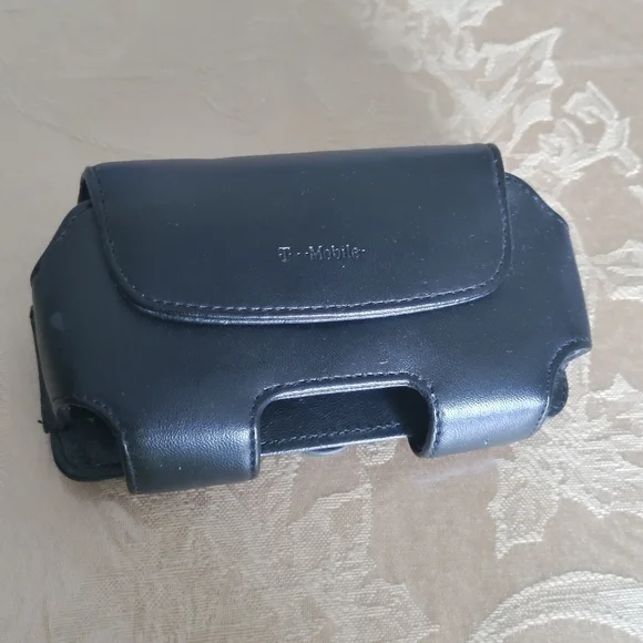 T-Mobile Black Leather Phone Holster