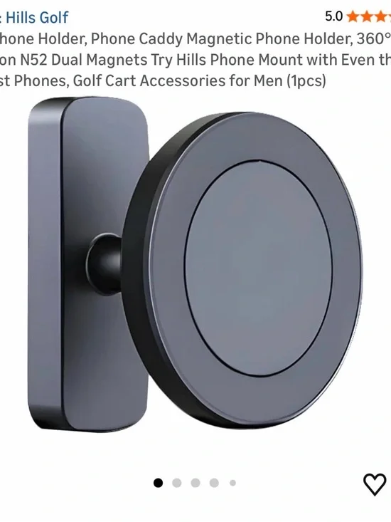 Magnetic Phone Mount Holder for golf cart