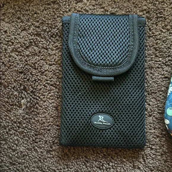 Black Mesh Phone Holder