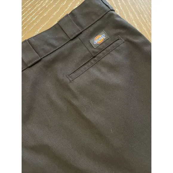 NWOT Dickies Work‎ Pants Mens 50x32 Original Fit 874 Classic Trouser Black Solid