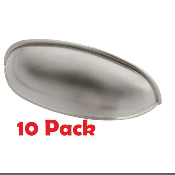 NEW drawer Pulls cabinet knob handles Kitchen home improvement 10 Pack hardware