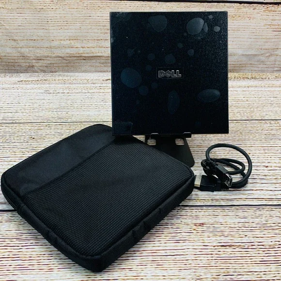 Dell PD02S External Hard Drive HDD Enclosure USB‎ 2.0 with Case & Cable