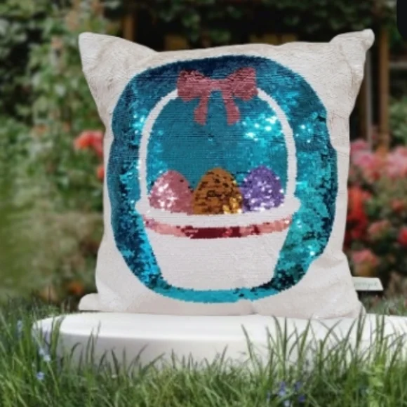 storehouse reversible Sequin Accent pillow New