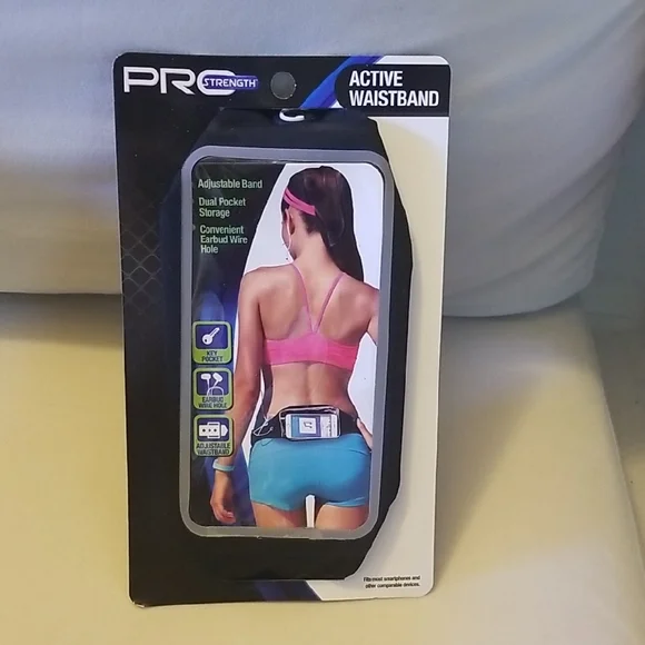 Black Cell Phone Holster with Adjustable Strap for Secure Fit