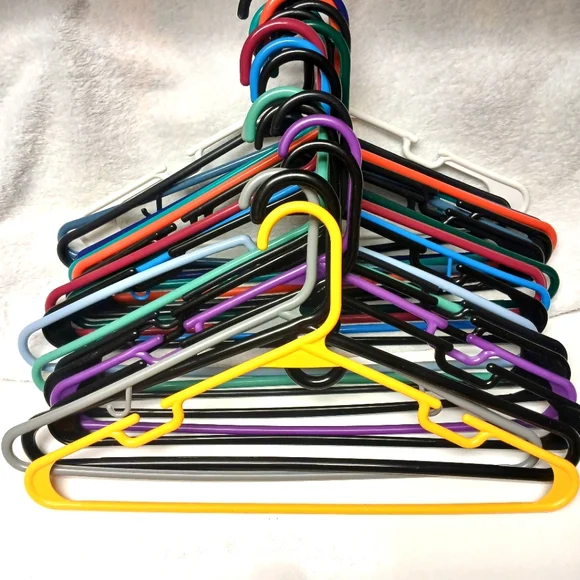 23 Multi-Color Clothes Hangers Set