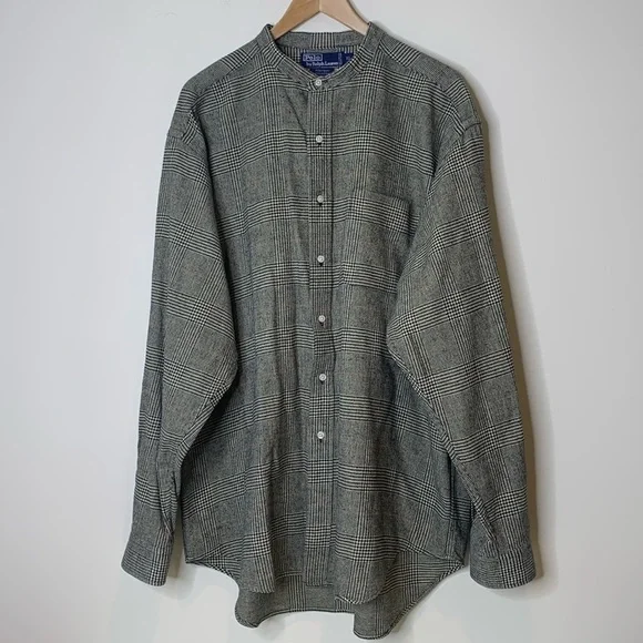 Polo by Ralph Lauren Blue Label Postboy Cotton Round Collar Button Down Shirt XL