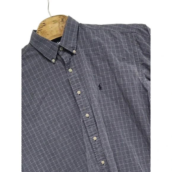 Polo Ralph Lauren Shirt Men's Blake Cotton Long Sleeve Button Down Size XL