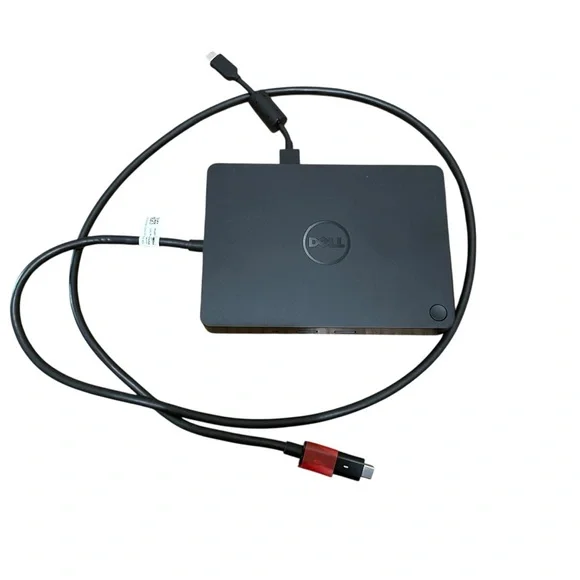 Dell WD15 K17A USB-C Docking Station Black Electronics Multiport With Cable