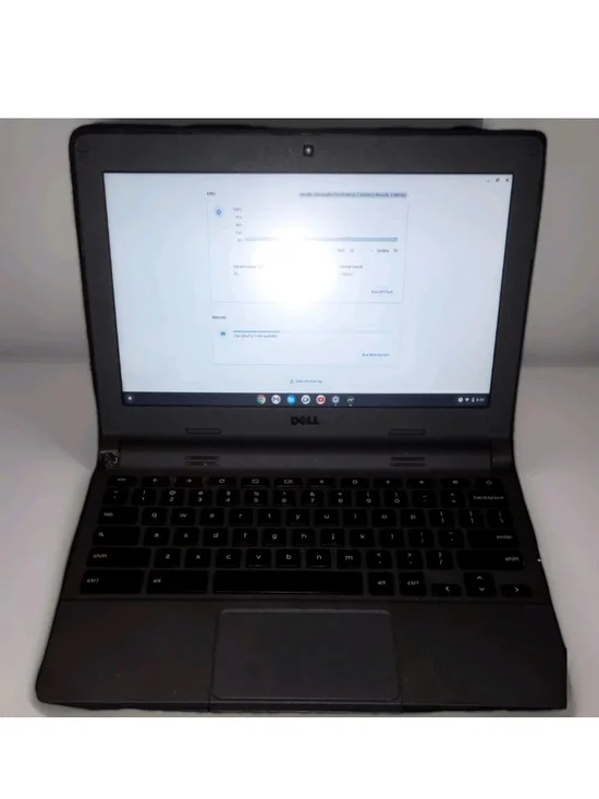 Dell 11 3120 Intel Celeron N2840 11.6in 2.16GHz 16GB SSD Chromebook - Black