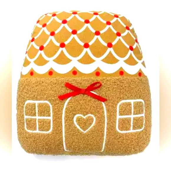 NEW! Target Christmas Gingerbread House Pillow - Bullseye's Playground™