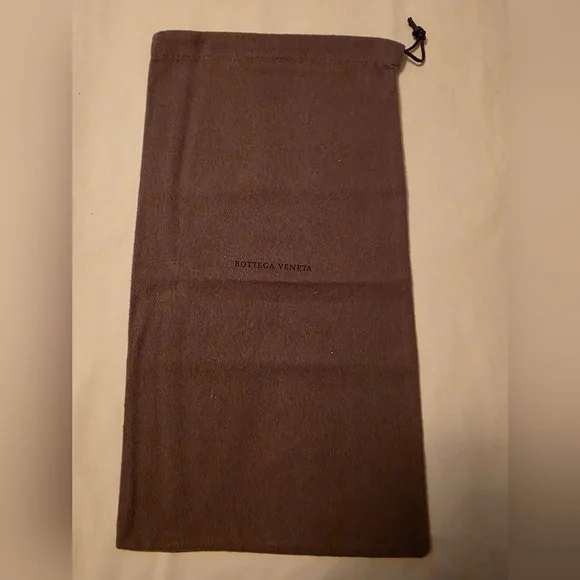 Bottega Veneta Brown Suede Dust Bag Drawstring Medium