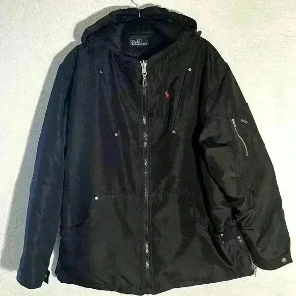 Men’s Ralph Lauren Polo Reversible hooded coat!
