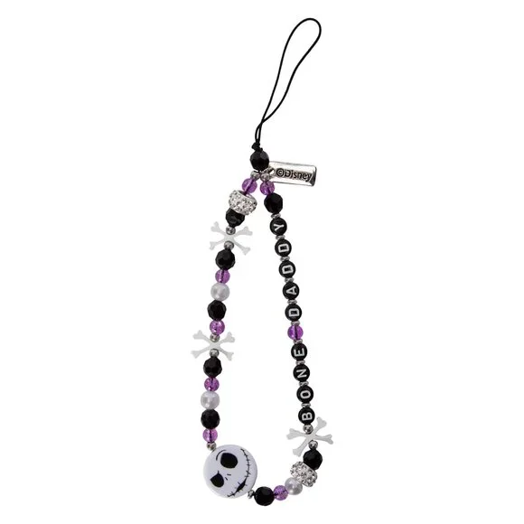 Disney The Nightmare Before Christmas Phone Charm Wristlet - Bone Daddy - NEW