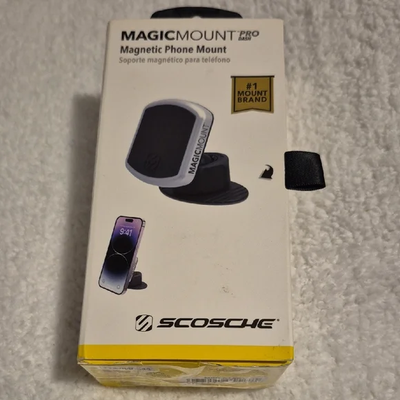 Scosche MagicMount Pro Magnetic Phone Mount - Black
