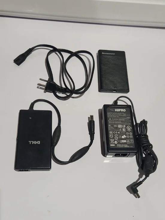 Dell & Lenovo Laptop Chargers Bundle