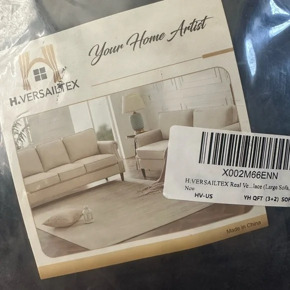 H.Versailtex Navy Home Accent Throw Pillow Cover