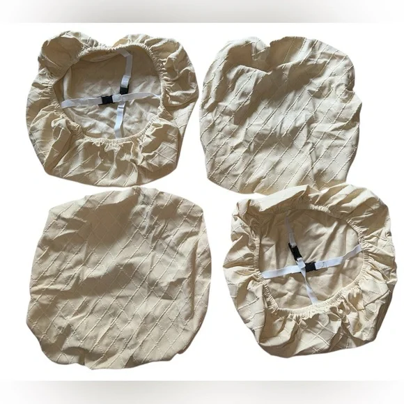 🆕 4 chair cushion covers