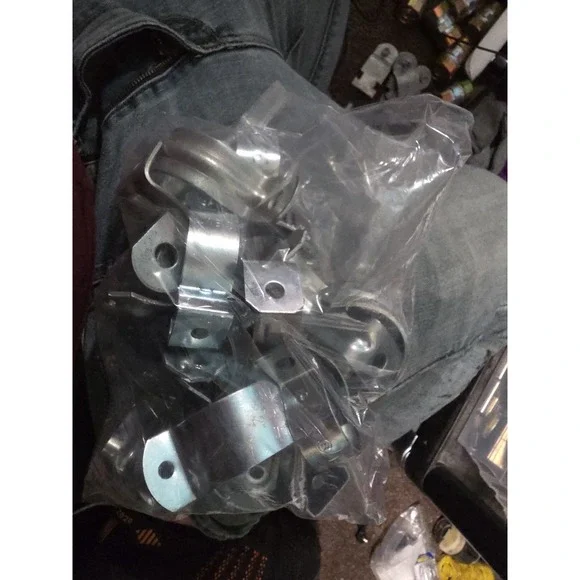 Mix Lot Of Conduit Clamps Emt Pipe Strap