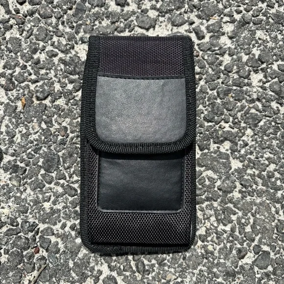 Universal Black Phone Pouch Case - Protective Belt/Bag Sleeve