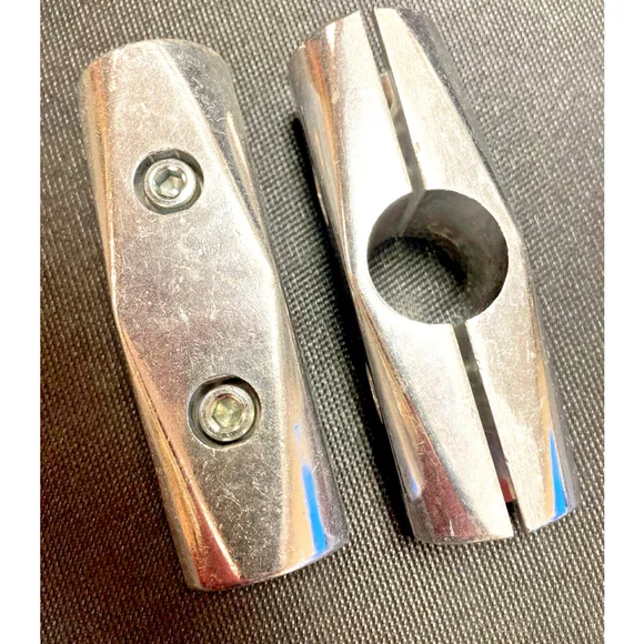 Display Closet Rack Alloy 4 Way Connector Fits 1-1/8 to 1-1/4 inch Pipe Scaffold