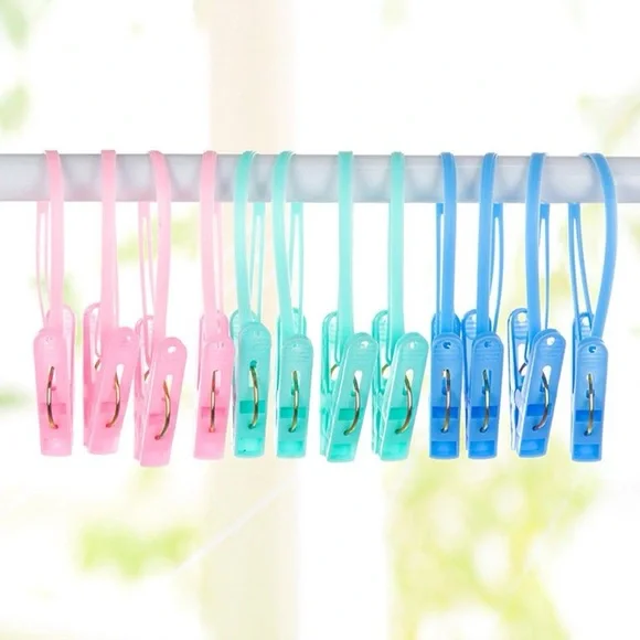 Travel Clothes Clips Set 🧳