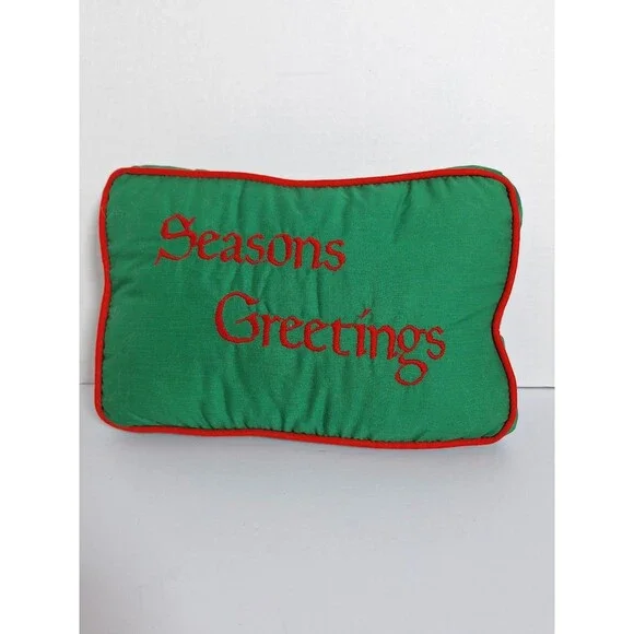 Nettle‎ Creek Season's Greetings Decorative Throw Pillow 12