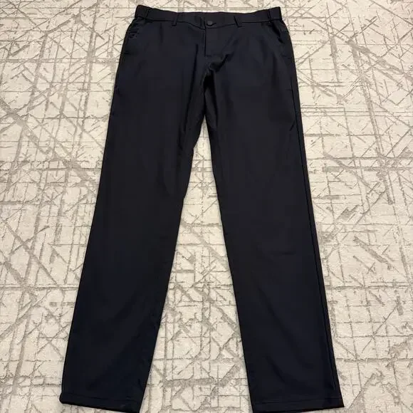 Jack Archer Men 33x32 Tech Pants Slim Fit Travel Commute‎ Performance Deep Blue