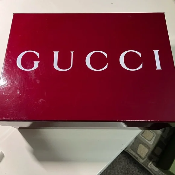 Gucci Red Shoe Box
