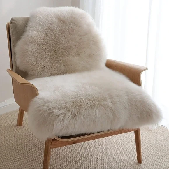 New Premium Genuine Sheepskin Rug Linen Real Australia Sheepskin Natural Luxury