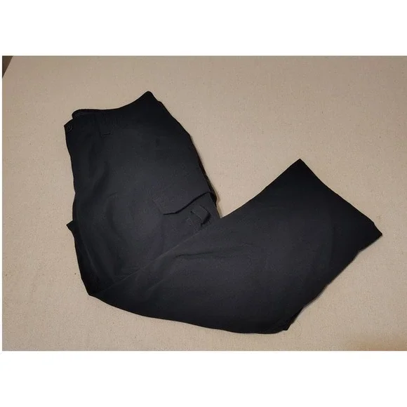 Under Armour Storm Cargo Pants Loose Fit Black Size 42x30 Mens Athletic‎ Golf D