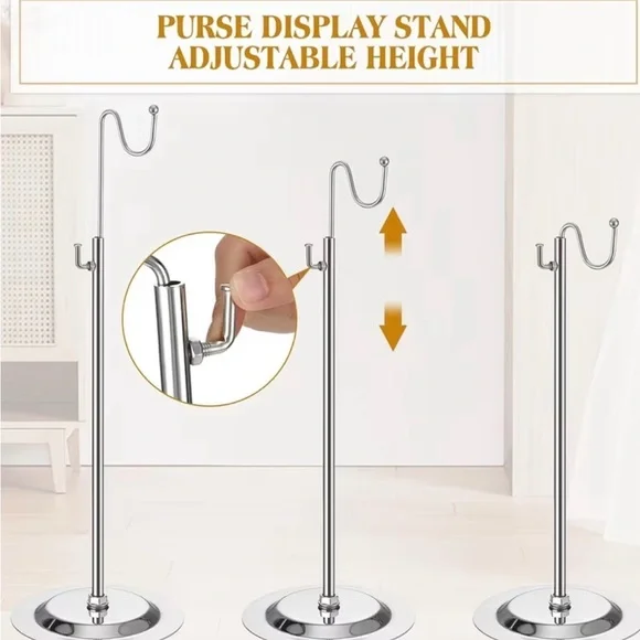 One Display Stands with Adjustable Height