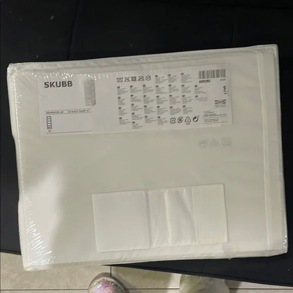 SKUBB White Storage Box