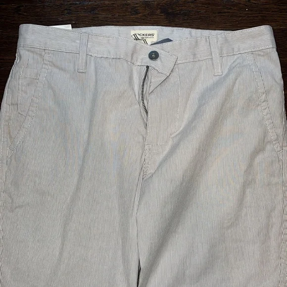 Dockers Slim Tapered Mens Cotton Pinstripes 33/34