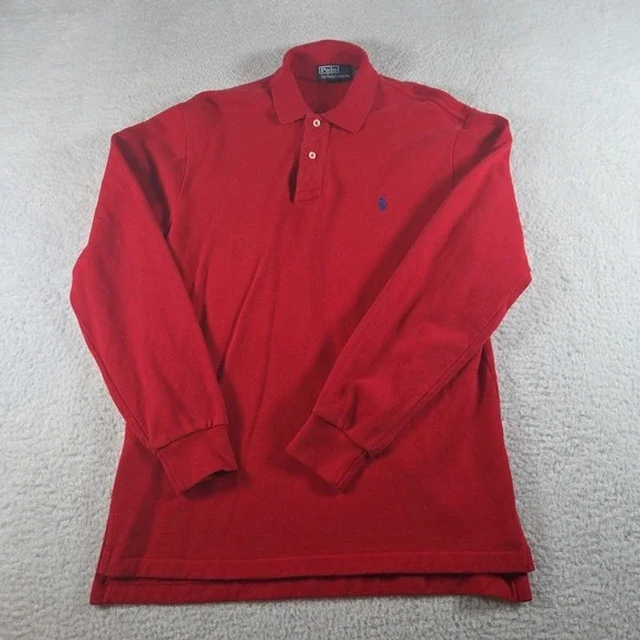 Vintage Polo Ralph Lauren Rugby Style Sweatshirt Long Sleeve Size Medium‎