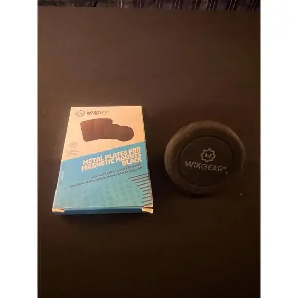Wixgear Air Vent Magnetic Car Mount & Metal Plate Adhesive