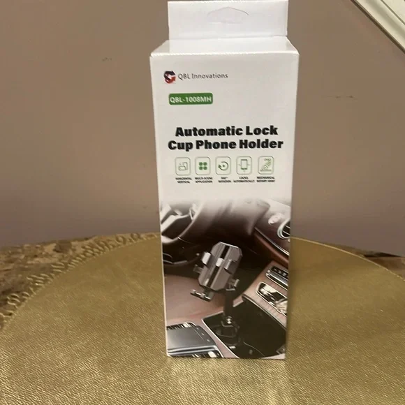 QBL Innovations Automatic Lock Cup Phone Holder