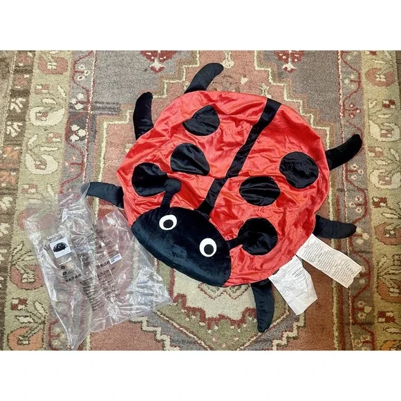 IKEA Sagosten Ladybug Cover Kids Play Room‎ Cushion Pillow *NEW* RARE! HTF!