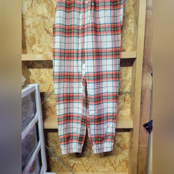 Goodfellow and Co NWT Mens Plaid Pajama Pants‎ Jogger Style Size Small